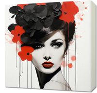 Obraz 50x50cm Kwiatowa Pasja