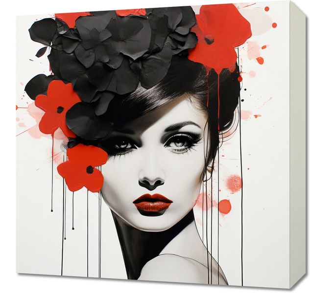 Obraz 50x50cm Kwiatowa Pasja zdjęcie 1