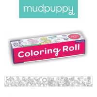 Mudpuppy : Kolorowanka w rolce 3m z 6 kredkami Ogród