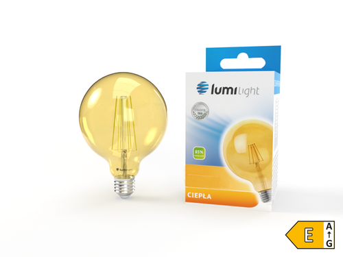 Żarówka E27 LED 9W GOLD COG G95 WW LL5894 na Arena.pl