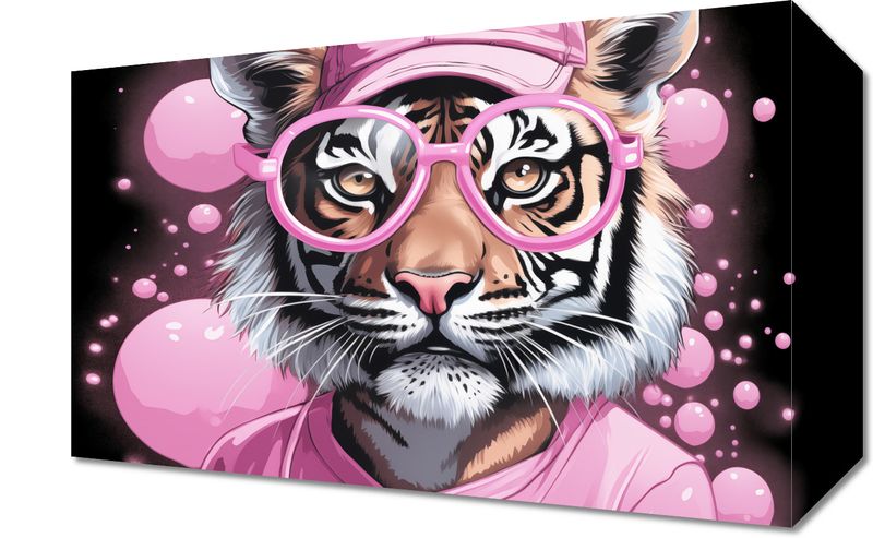 Obraz 30x20cm Ludzki Tygrys zdjęcie 1