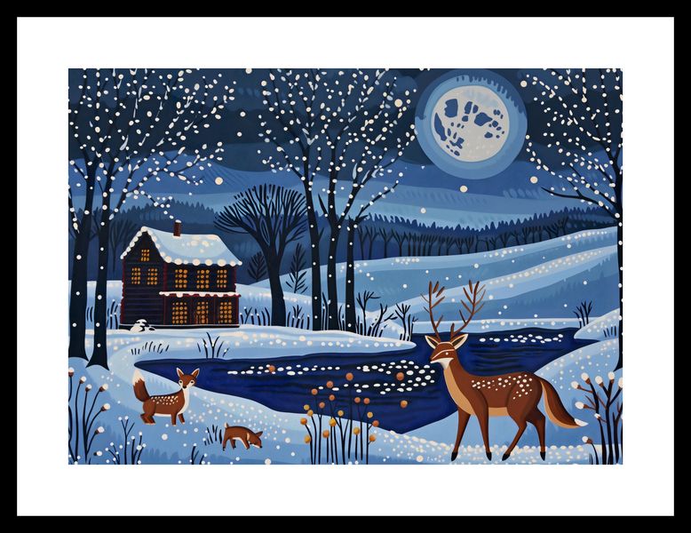 Plakat 35x25cm Przyszła Zima zdjęcie 3