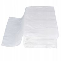 Ręczniki fryzjerskie Soft cięte składane 40cmx70cm białe100sztuk