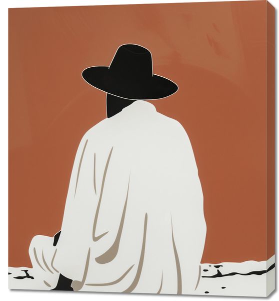 Obraz 90x100cm Rozmyślania w Oddali zdjęcie 1