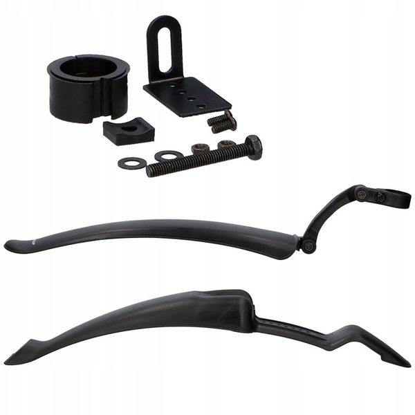 2x BŁOTNIK ROWEROWY PRZÓD + TYŁ MTB 24 - 26" zdjęcie 1