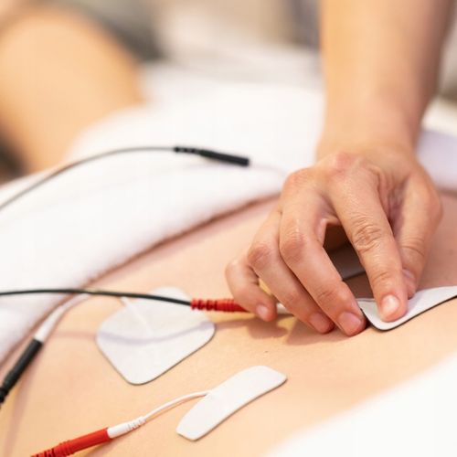 Elektrostymulator mięśni i nerwów TENS EMS MASAŻ 60 prog ALPHA + elektrody na Arena.pl