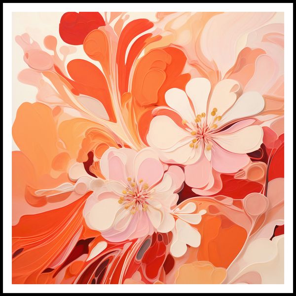 Plakat 90x90cm Taniec Kwiatów zdjęcie 3