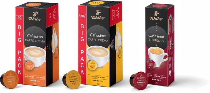 Tchibo Cafissimo MORNING MIX Zestaw 70 kapsułek zdjęcie 5