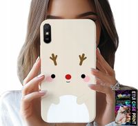 ETUI DO XIAOMI REDMI 9A - RENIFEREK, RENIFER, ŚWIĄTECZNE WZORY