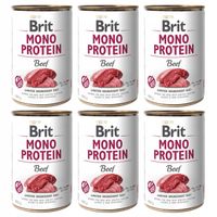 Brit Mono Protein Beef Mokra Karma dla Psa Wołowina 6x400g