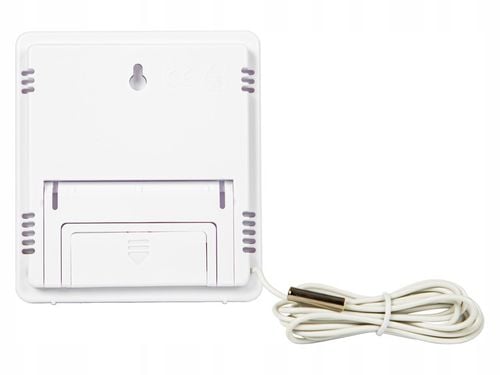 TERMOMETR STACJA POGODY POGODOWA HIGROMETR ZEGAR BATERIA ZESTAW SONDA na Arena.pl