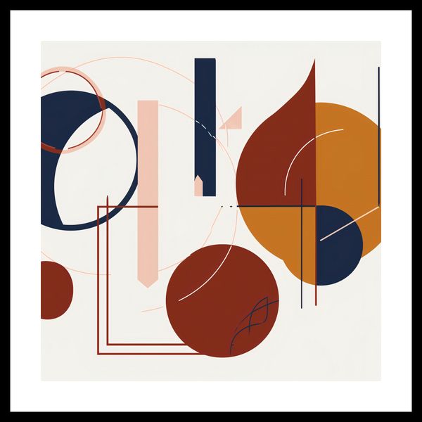 Plakat 50x50cm Harmonia Wnikliwa zdjęcie 3