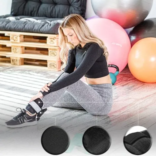 REGULOWANE OBCIĄŻNIKI NEOPRENOWE 2x 2 KG RĘCE NOGI na Arena.pl