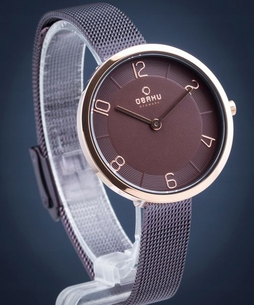Zegarek damski Obaku Vand Walnut zdjęcie 8