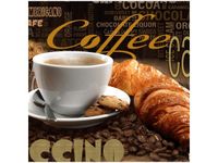 50X50CM PORANNA KAWA OBRAZ