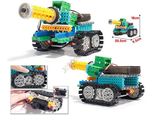 Klocki techniczne czołg r/c + pilot 237 ele RC0287 na Arena.pl