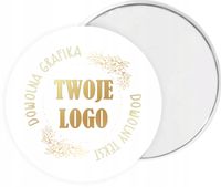LUSTERKO REKLAMOWE FIRMOWE TWÓJ WŁASNY WZÓR LOGO TEKST GRAFIKA