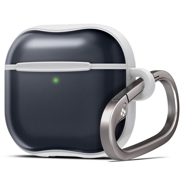 Etui Spigen Classic C1 TPU DO AirPods 4 Graphite Karabińczyk zdjęcie 1