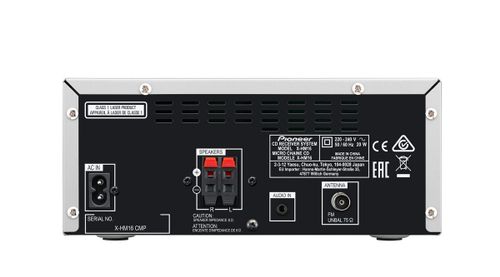 Pioneer X-HM16 silver CD, USB, MP3 na Arena.pl