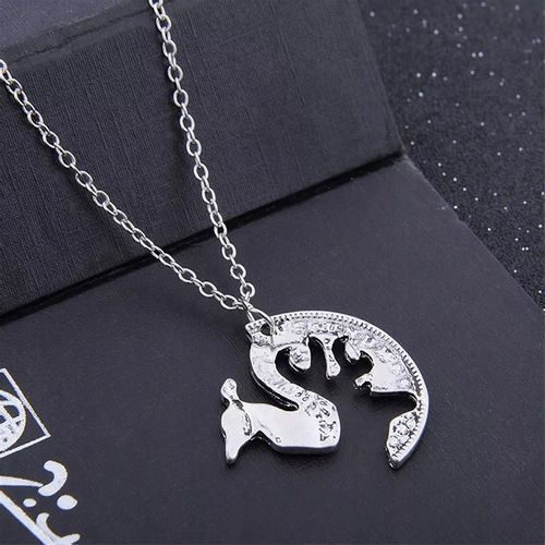 Naszyjnik PRZYJAŹŃI i Miłości komplet Jeleń Łania Dla Myśliwego Dla Niego na Arena.pl