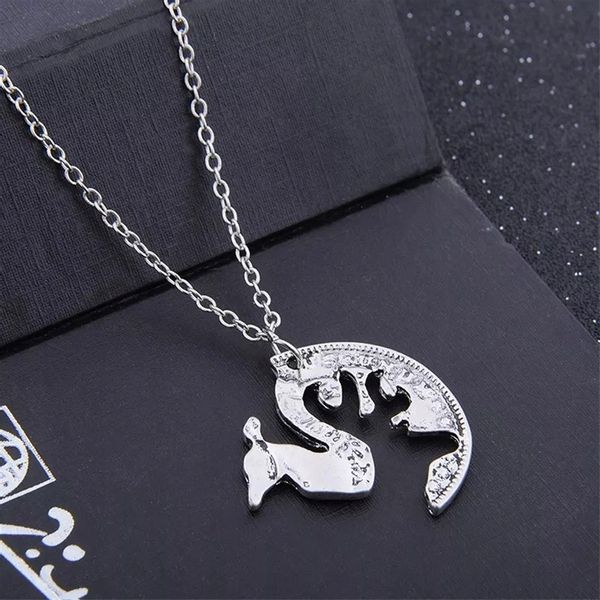 Naszyjnik PRZYJAŹŃI i Miłości komplet Jeleń Łania Dla Myśliwego Dla Niego zdjęcie 7