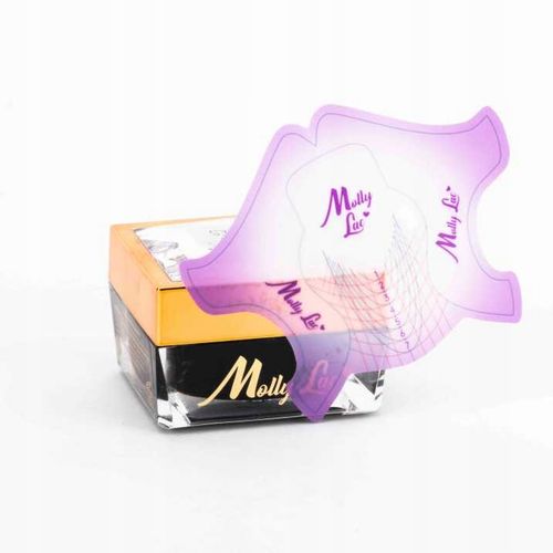 Szablony do paznokci formy do manicure Flexible MollyLac fioletowe 500szt na Arena.pl