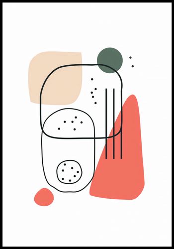 Plakat 68x98cm Przestrzenność na Arena.pl