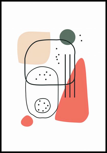 Plakat 68x98cm Przestrzenność zdjęcie 2