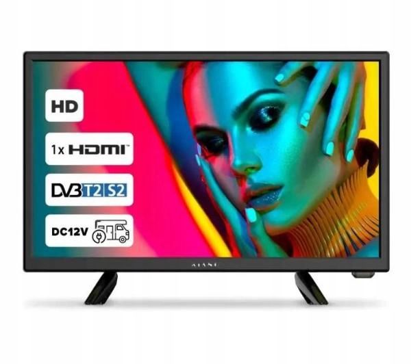 Kiano SlimTV 32 Zoll LED Fernseher HD TV 32 Zoll Reise-Fernseher
