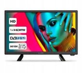 Telewizor LED Kiano Slim TV Travel 19" HD Ready 60Hz DVB-T2 12V HDMI