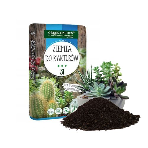 Ziemia do kaktusów z Biostymulacją GreenGarden 3l na Arena.pl