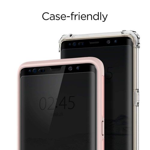 SZKŁO HARTOWANE SPIGEN GLAS.TR CASE FRIENDLY GALAXY NOTE 8 BLACK na Arena.pl