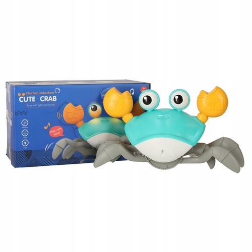 PEŁZAJĄCY UCIEKAJĄCY KRAB INTERAKTYWNA ZABAWKA CHODZĄCY GRAJĄCY DLA DZIECI na Arena.pl