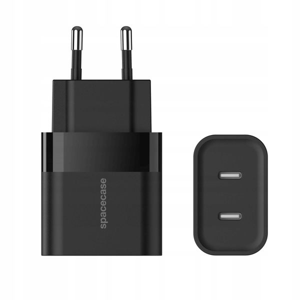 Spacecase Usb Charger 20W Sc010B Black zdjęcie 3