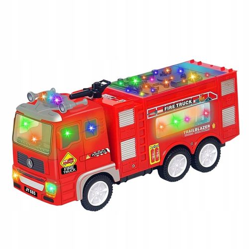 Straż pożarna wóz strażacki światło dźwięk automatyczna jazda na Arena.pl