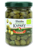 Kapary Marynowane BIO 140 g (90 g) - Vitaliana