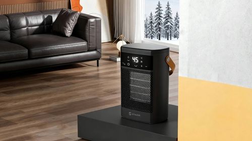 Termowentylator farelka nagrzewnica elektryczna cichy grzejnik timer pilot na Arena.pl