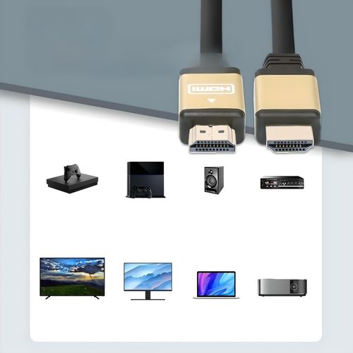 KABEL PRZEWÓD HDMI - HDMI 2.0 5M UHD 2160P 4K 60Hz 3D 48bit 18GBPS HDR 5M na Arena.pl