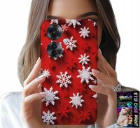 ETUI DO OPPO RENO11 F 5G - PŁATKI ŚNIEGU, ŚNIEG, GWIAZDKI, ŚWIĘTA