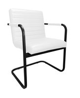 Krzesło konferencyjne SWING stelaż czarny D10