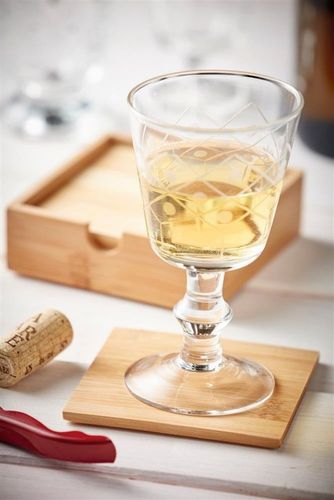 Zestaw podstawek PUT UNDER, brązowy na Arena.pl