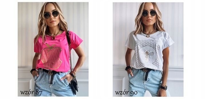 Super wygodna fajna BLUZKA dużo wzorów kolorów zdjęcie 12