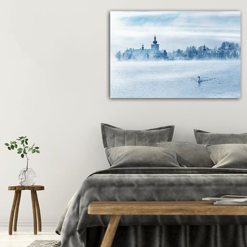 Deco Panel, Mgliste jezioro 4 120x80 na Arena.pl