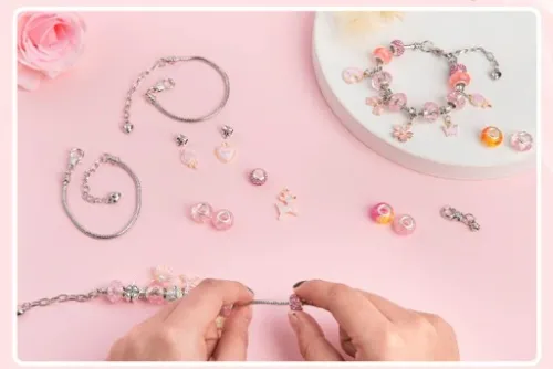 ZESTAW DO ROBIENIA BRANSOLETEK NASZYJNIKÓW PREZENT na Arena.pl