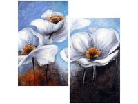 60X60CM ALPEJSKIE MAKI DWU OBRAZ ŚCIAN