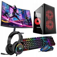 ZESTAW GAMINGOWY I5 16GB DDR4 SSD WIN10 DO GIER + GRATIS