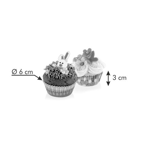 PAPILOTKI foremki do MUFFINEK babeczek 100 szt. na Arena.pl