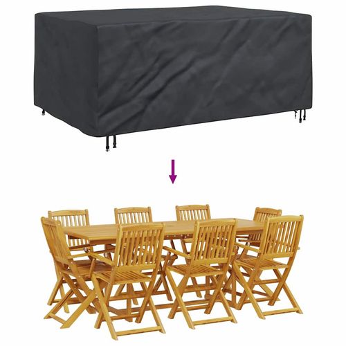 Pokrowiec na meble ogrodowe Czarny 210 x 130 x 70 cm 600D na Arena.pl