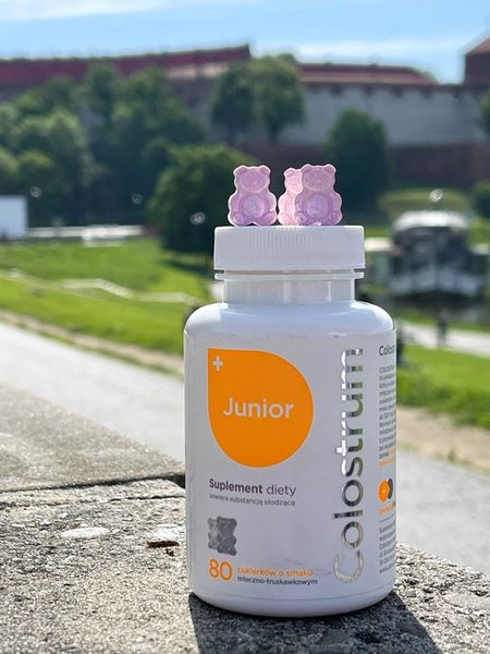 COLOSTRUM JUNIOR +PROBIOTYK IMMUNO FIRST AID 165mg zdjęcie 5