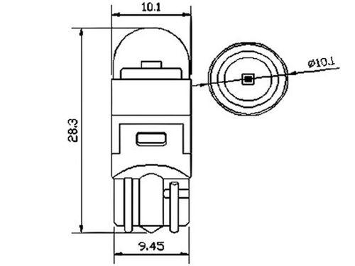 żarówka LED T10 Cree UHP biała zimna 12v 24v wysoka jakość MOCNA na Arena.pl